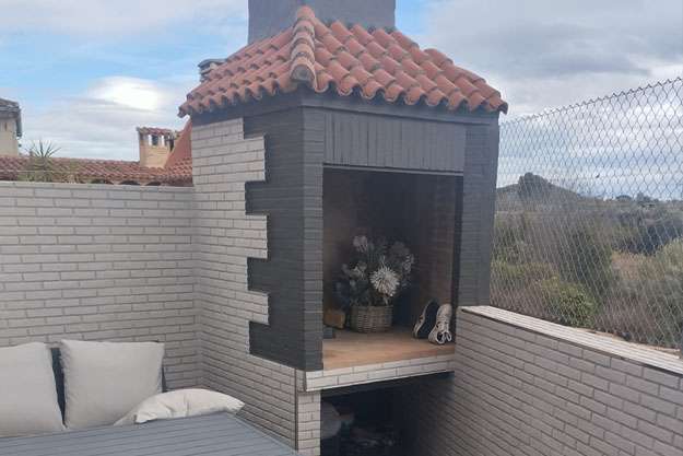 Pintor terrazas, fachadas y elementos exteriores