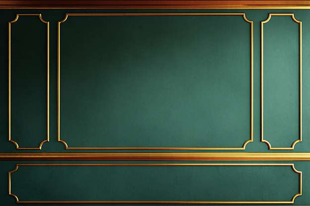 Pintura metalizada en molduras